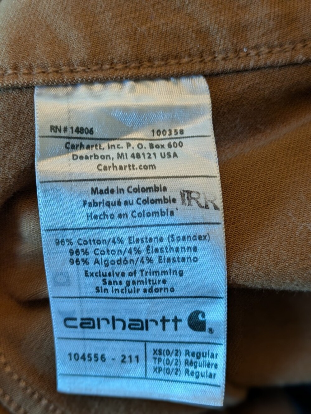 Carhartt Women's Canvas  Bib Overalls - Picture 5 of 10